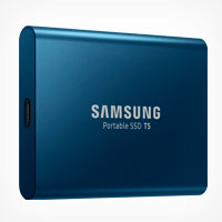 Винчестер SSD T5 от компании Samsung быстрый и доступный