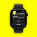 Snapchat появился в Apple Watch