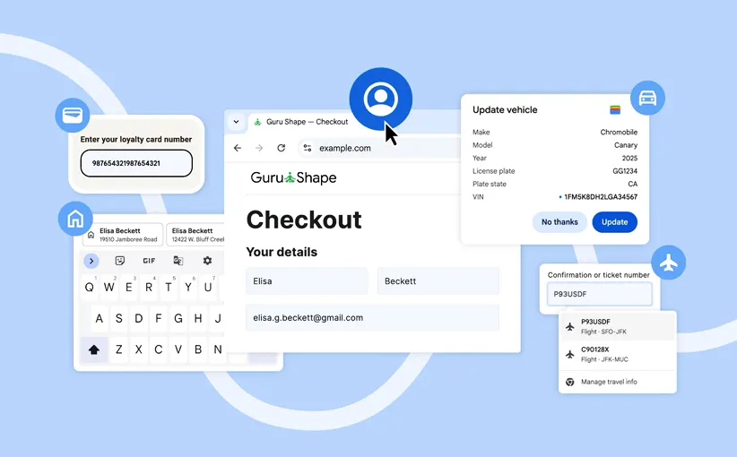 Google Chrome Autofill
