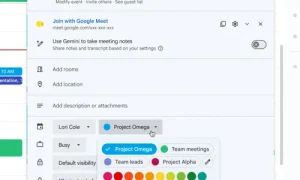 В Google Календарь появилось больше цветов для событий