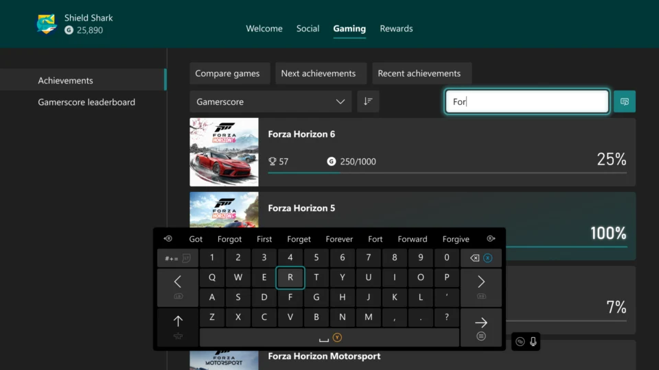 Xbox local text filter